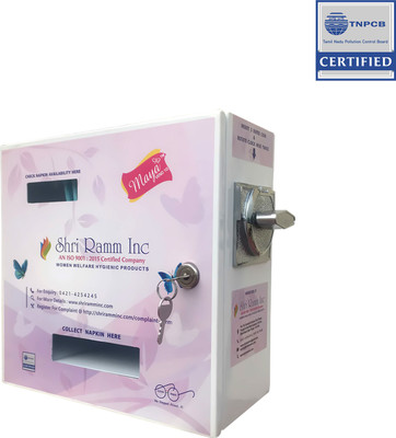 Maya Sanitary Pad Dispensing Machine Vending Machine(White, Purple)