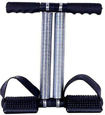 AG Enterprises Double Spring Tummy Trimmer for Men & Women Ab Exerciser(Black)