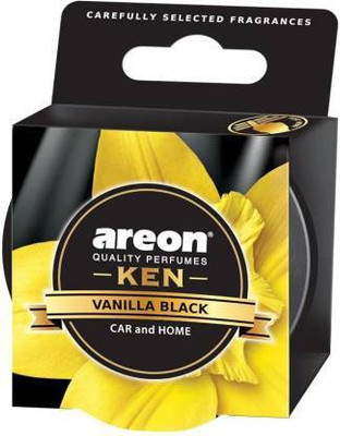 areon Vanilla Car Freshener Diffuser Vanilla Black Diffuser(73 ml)