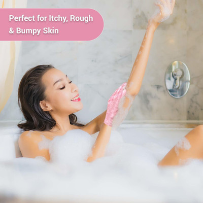 Masox Store Spa Massage Body Scrubber Cleaner/Nylon Exfoliating Multi-Purpose Gloves R-46