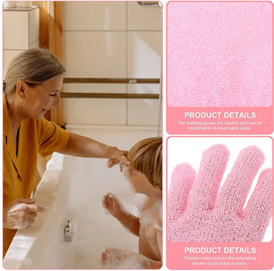 Masox Store Spa Massage Body Scrubber Cleaner/Nylon Exfoliating Multi-Purpose Gloves R-93