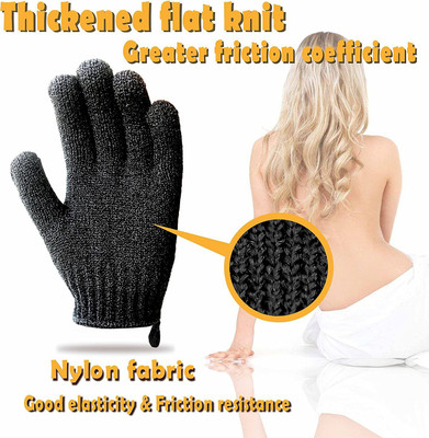 Masox Store Spa Massage Body Scrubber Cleaner/Nylon Exfoliating Multi-Purpose Gloves R-38