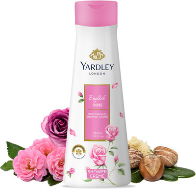 Yardley London English Rose Moisturising Shower Crme (Body Wash), With Natural Floral Essence & Shea Butter, Shower Gel (250 Ml) For Rs. 164 @ 45% off