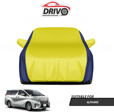 Drivo Car Cover For Toyota Alphard (With Mirror Pockets)(Blue, Yellow)