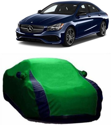 AUTOGARH Car Cover For Mercedes Benz CLA (With Mirror Pockets)(Green, Blue)