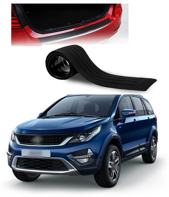 PRTEK Rubber Car Bumper Guard(Black, Pack of 1, Tata, Universal For Car)