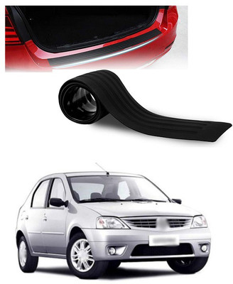 PRTEK Rubber Car Bumper Guard(Black, Pack of 1, Mahindra, Logan)