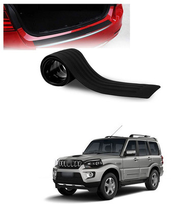 PRTEK Rubber Car Door Guard(Black, Pack of 1, Mahindra, Universal For Car)
