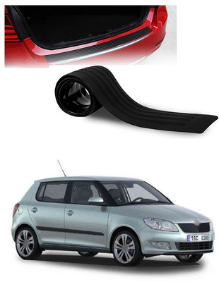 PRTEK Rubber Car Door Guard(Black, Pack of 1, Skoda, Fabia)