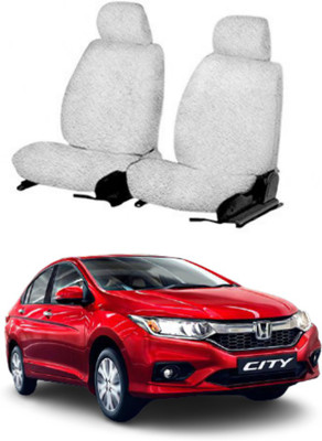 Chiefride Cotton Car Seat Cover For Honda City New ivtech/idtech(Front Detachable Headrest, Without Back Seat Arm Rest, 5 Seater)