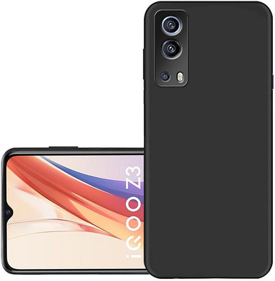 Elica Bumper Case for Vivo iQOO Z3(Black, Dual Protection, Silicon, Pack of: 1)