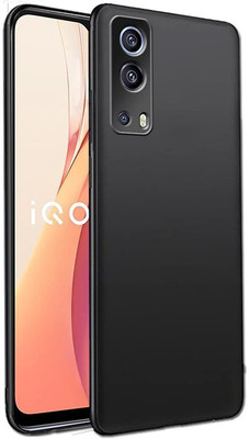 ConnectPoint Back Cover for Vivo iQOO Z3 6.58(Black, Flexible, Silicon, Pack of: 1)