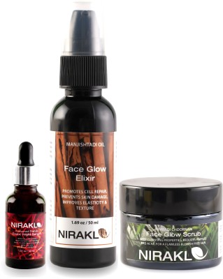 Nirakle Magical Combo for Naturally Glowing Skin (Pack of 3)(3 Items in the set)