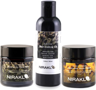 Nirakle Skin Detox Kit (Pack of 3)(3 Items in the set)