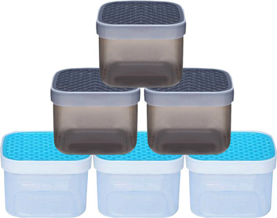 KUBER INDUSTRIES Plastic Grocery Container  - 1200 ml(Pack of 6, Multicolor)