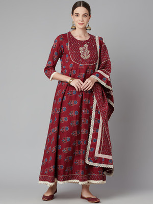 DIVENA Women Kurta Dupatta Set