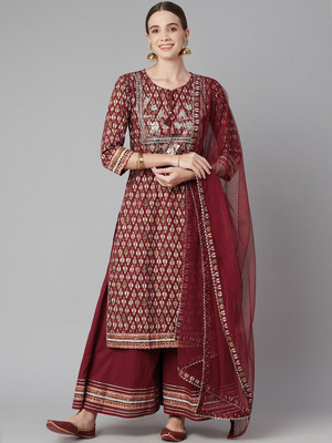 DIVENA Women Kurta Palazzo Set
