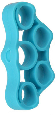 Protos India.Net Finger Massager Bands Stretcher Exerciser Strength Trainer Forearm Grip Hand Grip/Fitness Grip(Multicolor)