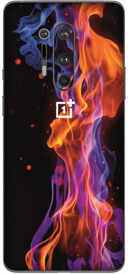 Yuckquee Compatible with OnePlus 8 Pro Mobile Skin/Wrap/Sticker for Back & Sides & camera, Protective, Stratchless, Matte. D-62 Mobile Skin(Abstract)