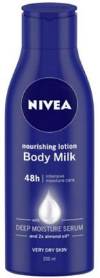 NIVEA Nourishing Lotion Body Milk With Deep Moisture Serum(200 ml)