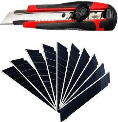 dinojames Best Rubber Grip Hand-held Paper Cutter(Set Of 1, Red)