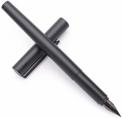 Levin jinhao Matte Black Forest Fountain Pen Extra Fine Nib Classic Design with Converter Fountain Pen(Black)