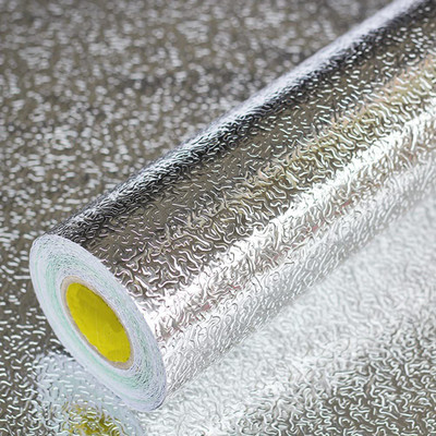 Imaashi Foils Classics Silver Wallpaper(L x W: 200 cm x 60 cm)