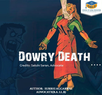 Dowry Death In India Law Book(Spiral Binding, Adv. Surbhi Aggarwal)
