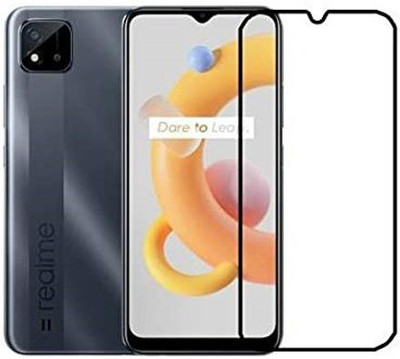 SMARTCASE Edge To Edge Tempered Glass for Realme C11 2021(Pack of 1)