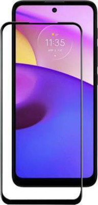 SMARTCASE Edge To Edge Tempered Glass for Motorola E40, Moto E40(Pack of 1)