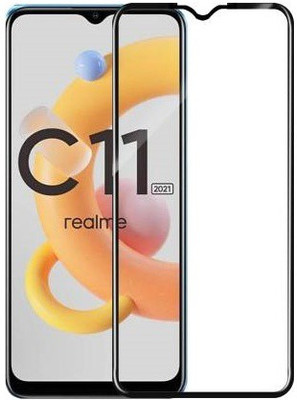 SMARTCASE Edge To Edge Tempered Glass for Realme C11 2021(Pack of 1)
