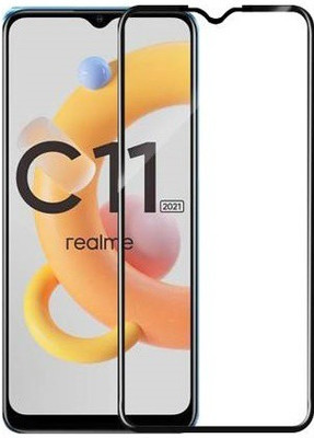 SMARTCASE Edge To Edge Tempered Glass for Realme C11 2021(Pack of 1)