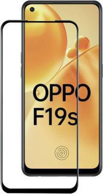 SMARTCASE Edge To Edge Tempered Glass for OPPO F19s(Pack of 1)