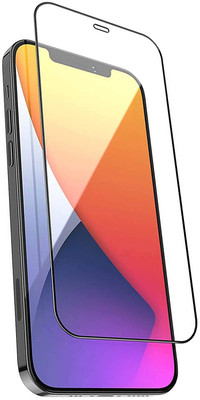 Flaxzy Edge To Edge Tempered Glass for Iphone 12, iphone 12 pro(Pack of 1)