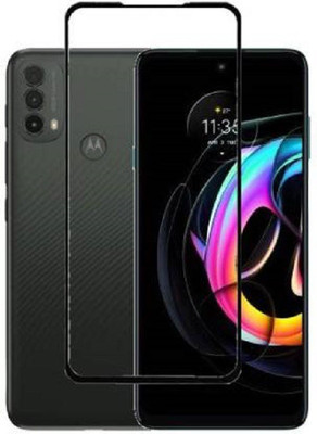Hyper Edge To Edge Tempered Glass for Moto e40, Motorola Moto e40, Motorola e40(Pack of 1)
