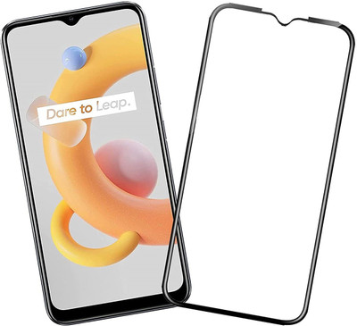 SMARTCASE Edge To Edge Tempered Glass for Realme C11 2021(Pack of 1)