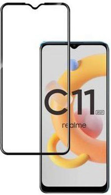 SMARTCASE Edge To Edge Tempered Glass for Realme C11 2021(Pack of 1)