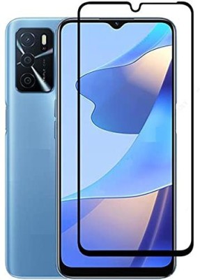 INCLU Edge To Edge Tempered Glass for Oppo A16(Pack of 1)