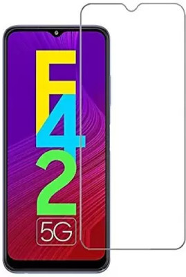 ISAAK Tempered Glass Guard for Samsung Galaxy F42 5G(Pack of 1)