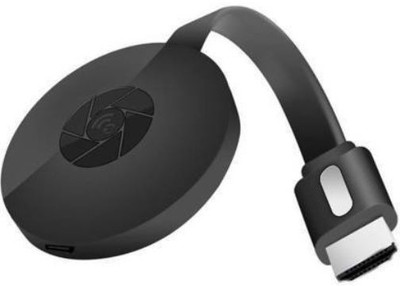 GUGGU CXJ_678A Chrome cast WiFi HDMI Dongle & Wireless Display for TV\Laptop\Desktop\Tablet Compatible with All Smartphone Media Streaming Device(Black)