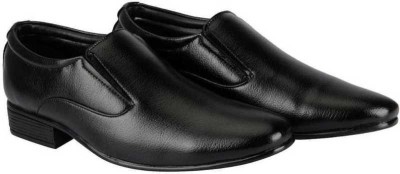 Bata Corporate Formal Slip On For Men(Black , 6)