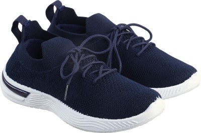 ZAPPY Breathable Walking Sock Running Running Shoes For Women(Navy , 7)