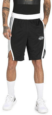 PUMA Printed Men Black Sports Shorts