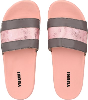 YUUKI Women Slides(Pink 5)