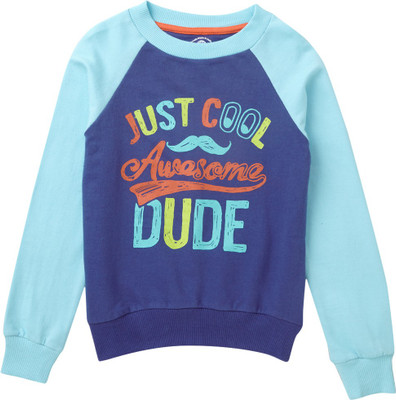 Cub McPaws Full Sleeve Graphic Print Boys Sweatshirt