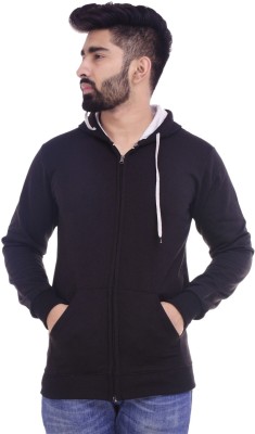 NxtSkin Full Sleeve Solid Men Sweatshirt