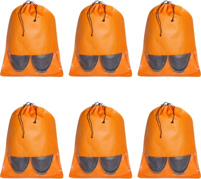 BluShine Shoe Pouch(Orange)