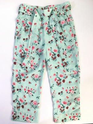 Dressyowl Regular Fit Girls Green Trousers