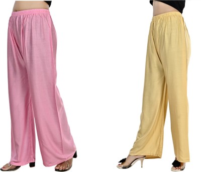 LETZ DEZINE Relaxed Women Multicolor Trousers