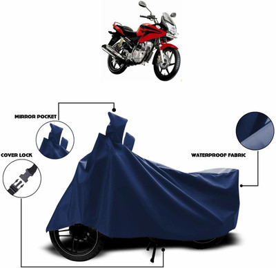 KEDIT Waterproof Two Wheeler Cover for Honda(CBF Stunner, Blue)